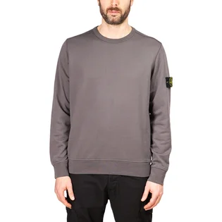 Stone Island Garment Dyed Crew Sweat (Dunkelgrau)