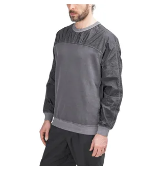 Stone Island Shadow Project Pique Fleece Crewneck (Grau)