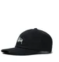 Stüssy Stock Low Pro Cap (Schwarz)
