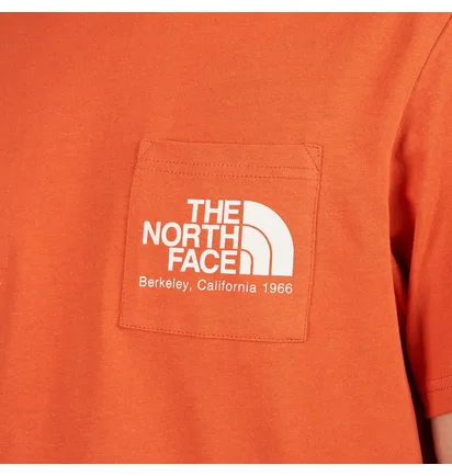 The North Face Berkeley California Pocket Tee (Orange)