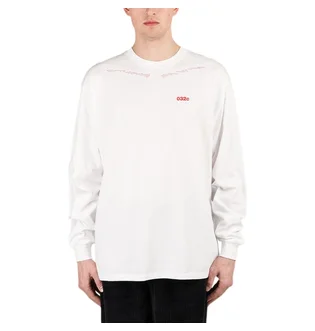 032c Dead Poets Longsleeve Tee (Weiß)