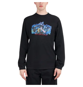Carne Bollente Deep Sea Encounters Crewneck (Schwarz)