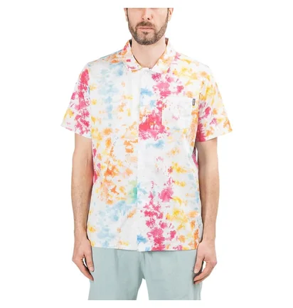 Chrystie NYC Tie Dye Button Shirt (Multi)