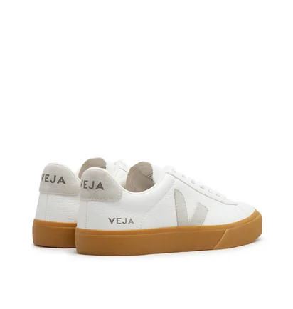 Veja WMNS Campo Chromefree Leather (Weiß / Grau)