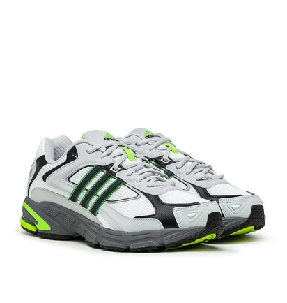 adidas Response CL (Grau / Weiß / Lime)