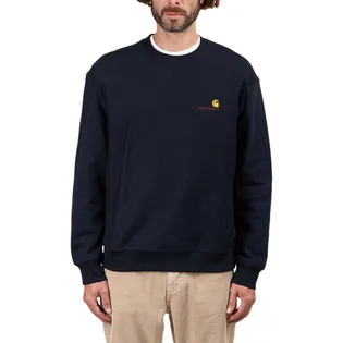 Carhartt WIP American Script Sweatshirt (Navy)