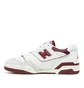 New Balance BB 550 LI (Weiß / Weinrot)