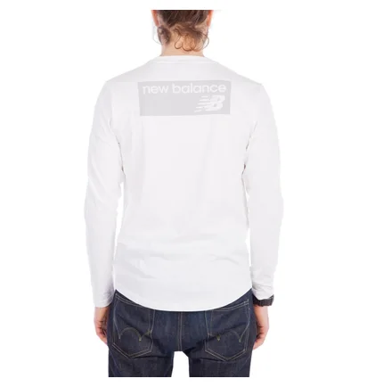 New Balance MT 81573 NB Athletics Classic Long Sleeve (Weiß)