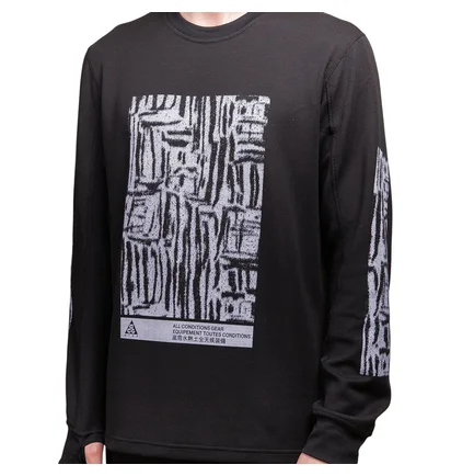 Nike ACG Waffle Longsleeve (Schwarz)