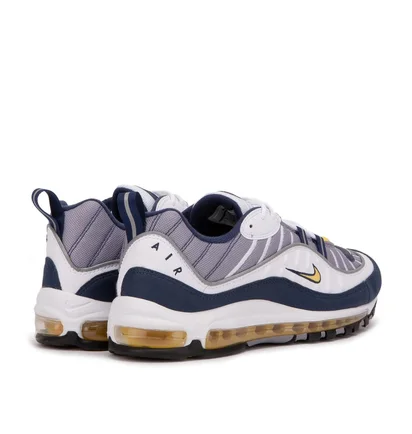 Nike Air Max 98 OG (Weiß / Gelb / Navy)