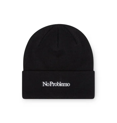 No Problemo Mini Problemo Beanie (Schwarz)