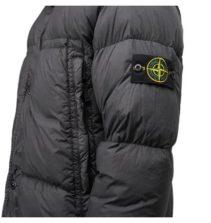Stone Island Garment Dyed Crinkle Reps Down Jacket (Anthrazit)