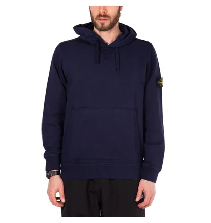 Stone Island Hooded Sweater (Dunkelblau)