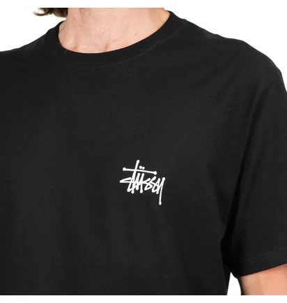 Stüssy Basic T-shirt (Schwarz)