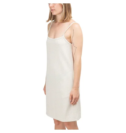 Stüssy WMNS Tonal Jacquard Dress (Weiß)