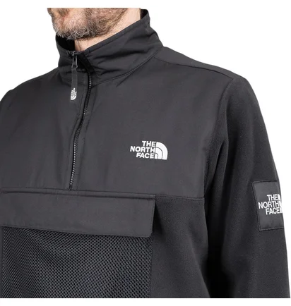 The North Face Black Box Polar Fleece Pullover (Schwarz)