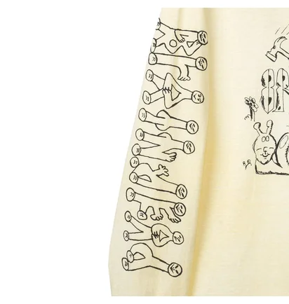 Brain Dead Leon's Girls Longsleeve (Gelb)