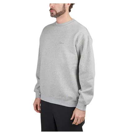 Dime Classic Small Logo Crewneck (Grau)