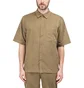 Han Kjobenhavn Boxy Short Sleeve Shirt (Braun)