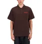 Metalwood Medieval Terry Polo (Braun / Rot)