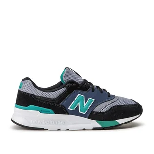 New Balance CM997 HZK (Schwarz / Blau)