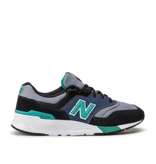 New Balance CM997 HZK (Schwarz / Blau)