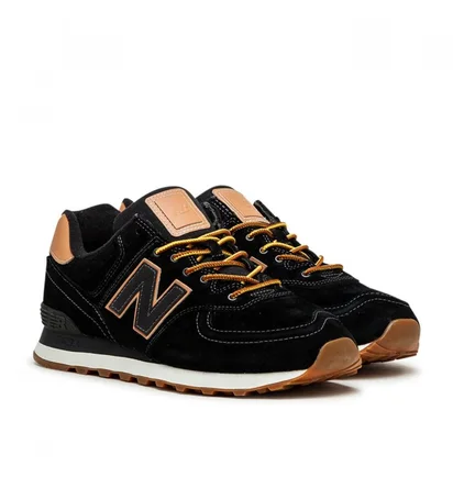 New Balance ML574 XAB (Schwarz / Braun)