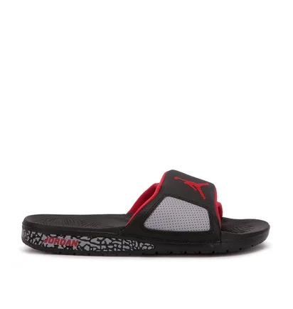 Nike Air Jordan Hydro 3 Retro Slide (Schwarz / Rot / Grau)