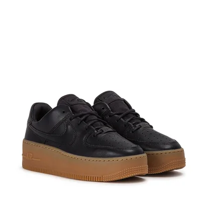 Nike WMNS Air Force 1 Sage Low LX (Schwarz)