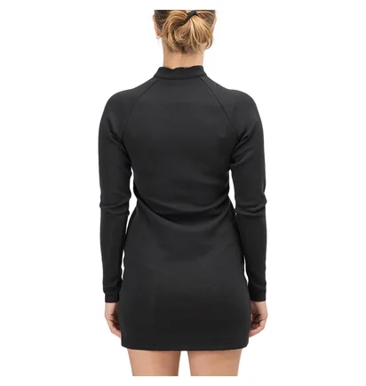 Nike WMNS Long-Sleeve Dress (Schwarz)