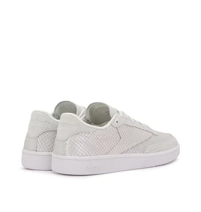 Reebok Club C 85 Textural W (Silbergrau / Weiß)