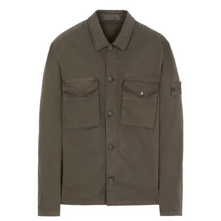 Stone Island Overshirt 'Ghost Piece' (Olive)