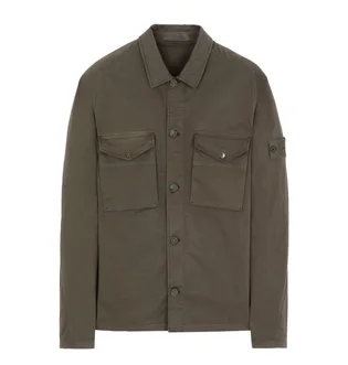Stone Island Overshirt 'Ghost Piece' (Olive)