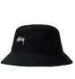 Stüssy Stock Bucket Hat (Schwarz)