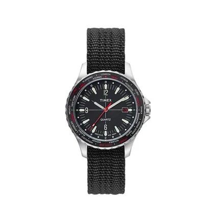 Timex Archive Navi World Time 38mm (Schwarz)