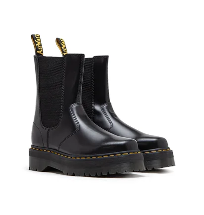Dr. Martens 2976 Hi Quad Squared Boots (Schwarz)