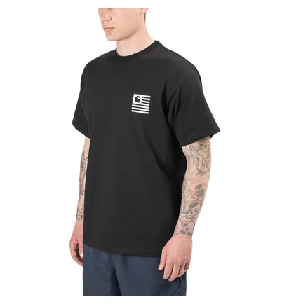Carhartt WIP State Chromo T-Shirt (Schwarz)