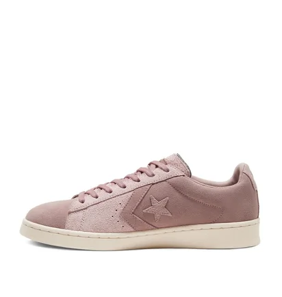 Converse x Earth Tone Suede Pro Leather OX (Blassrosa)