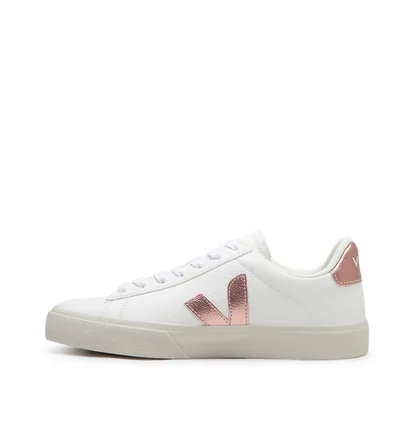 Veja WMNS Campo Chromefree Leather (Weiß / Bronze)