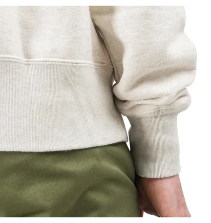 Edwin Raglan-Sleeve Hoodie (Cremefarbe)