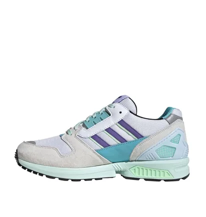 adidas ZX 8000 (Weiß / Lila / Türkis)