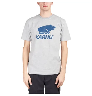 Karhu Basic Logo T-Shirt (Grau / Blau)