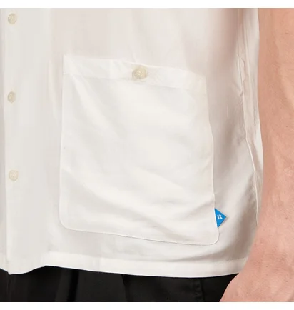 Liberaiders Wisdom Eyes Rayon Shirt (Weiß)