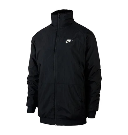 Nike NSW Reversible Fullzip Jacket (Schwarz / Weiß)