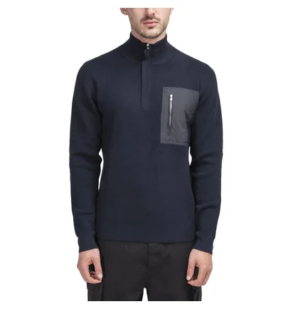 Norse Projects Fjord Tech Half Zip (Navy)