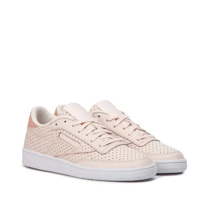 Reebok Club C 85 Popped Perf W (Rose / Weiß)