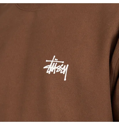 Stüssy Basic Stüssy Crew (Braun)