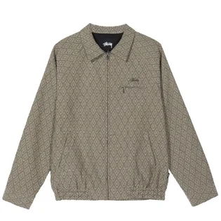 Stüssy Bryan Diamond Jacket (Olive)
