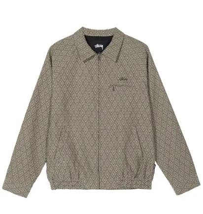 Stüssy Bryan Diamond Jacket (Olive)
