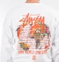 Stüssy One World L/S (Weiß)